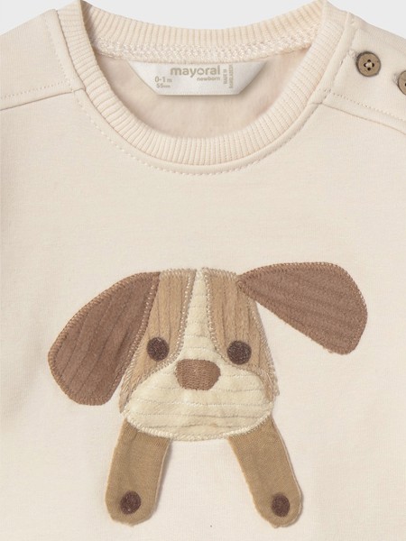 Jersey Bebe Nio Beige Mayoral