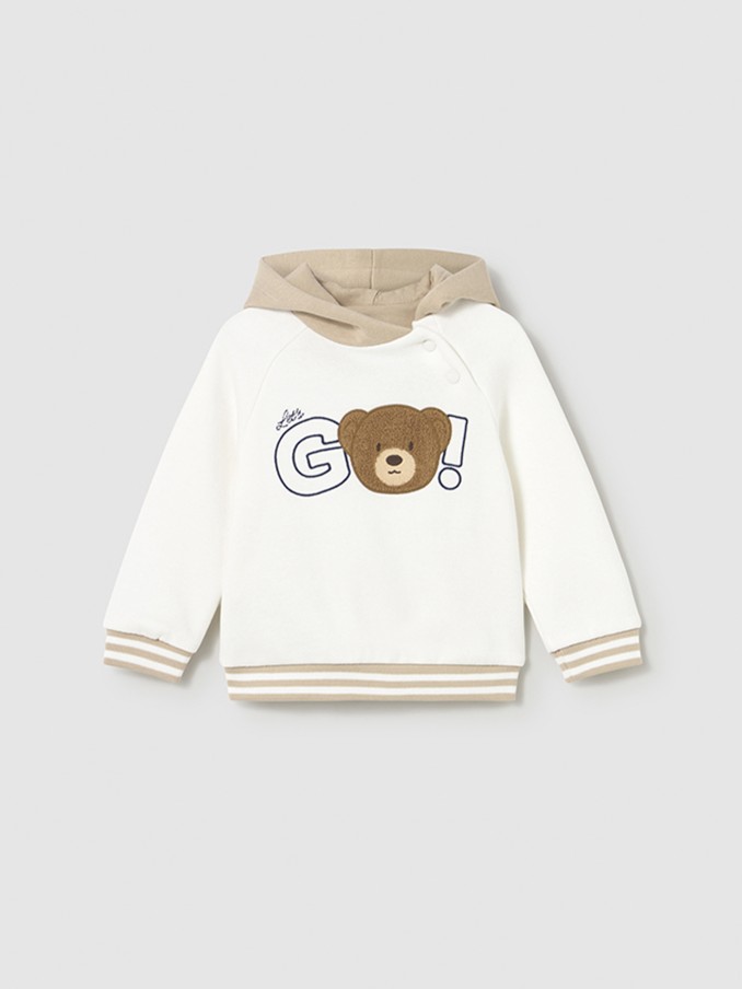 Jumper Baby Boy White Mayoral