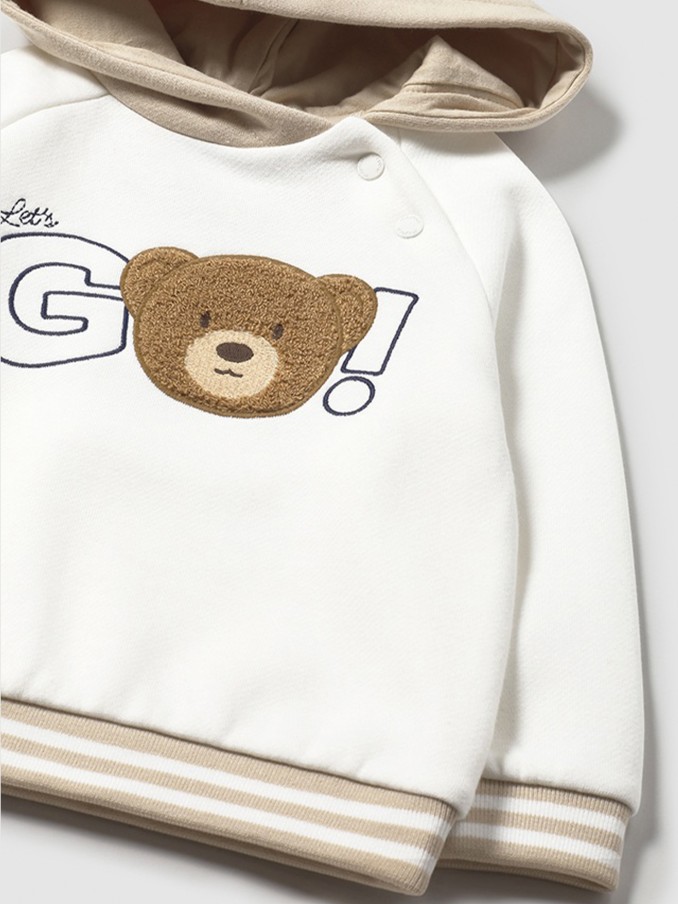 Jersey Bebe Nio Blanco Mayoral