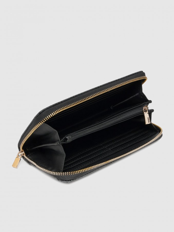 Monedero Mujer Negro Guess