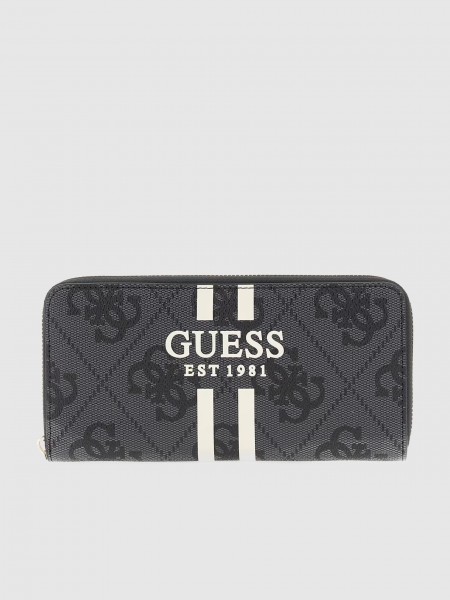 Monedero Mujer Negro Guess