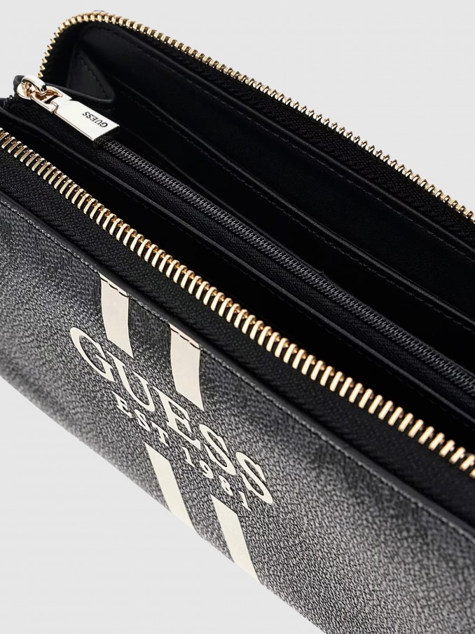 Monedero Mujer Negro Guess
