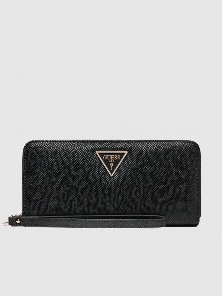 Monedero Mujer Negro Guess