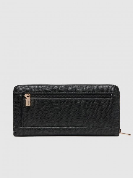 Monedero Mujer Negro Guess Monedero Mujer Negro Guess