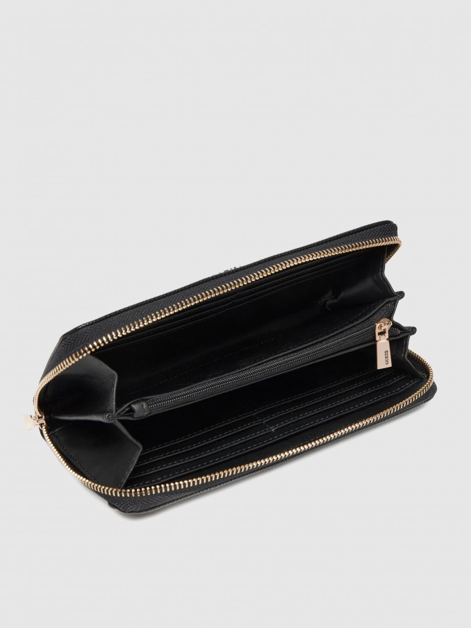 Monedero Mujer Negro Guess