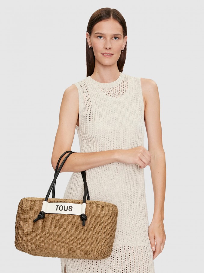 Tote Bags Woman Brown Tous