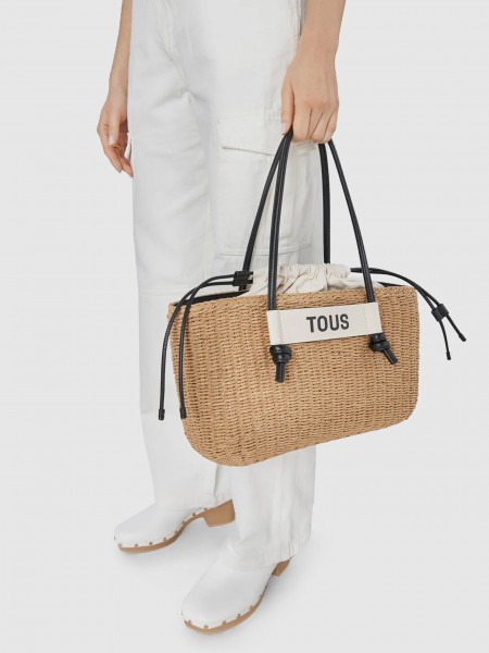 Bolsos de Mano Mujer Marrón Tous Bolsos de Mano Mujer Marrón Tous