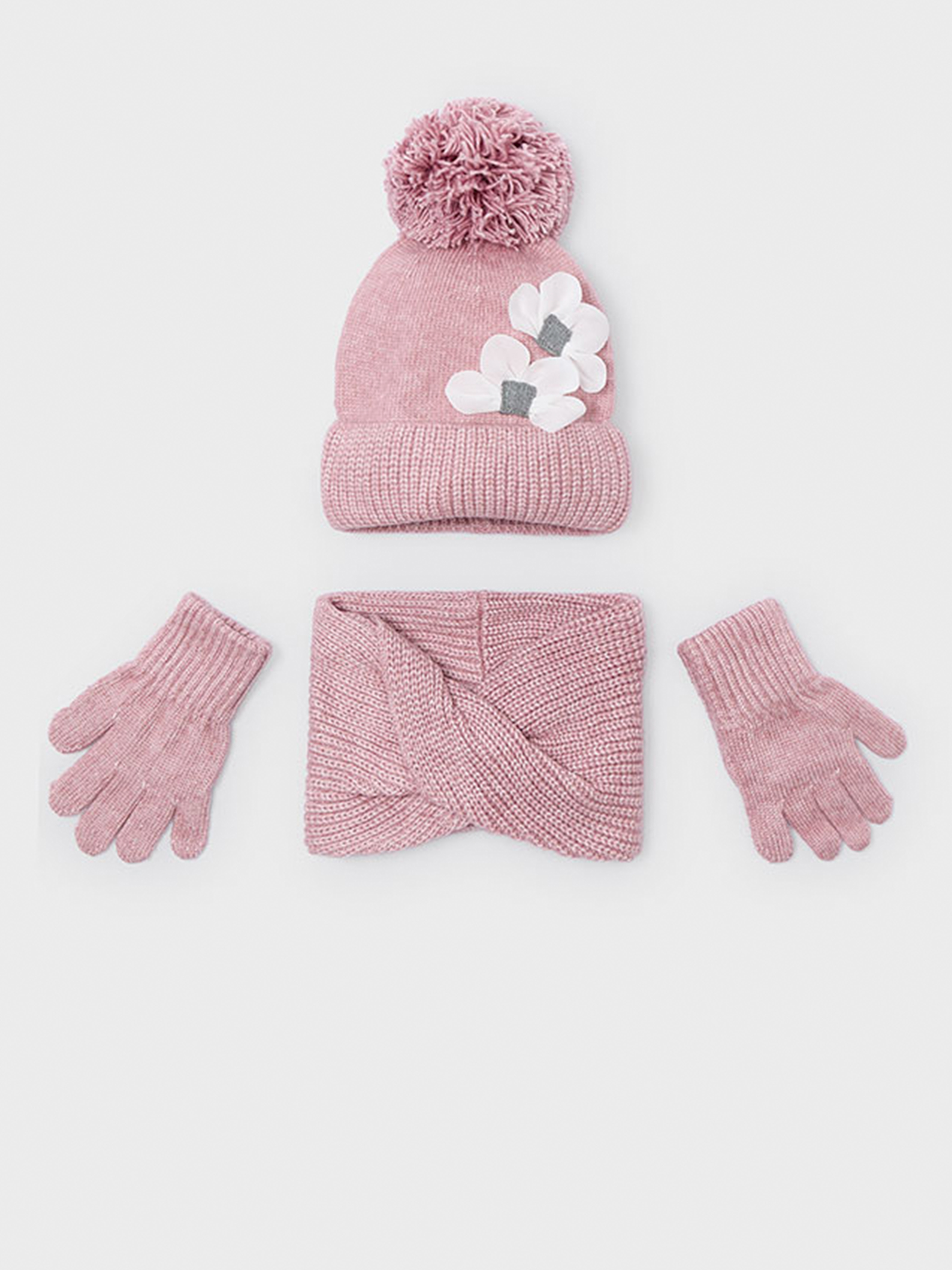 Gorro Niña Rosa Mayoral