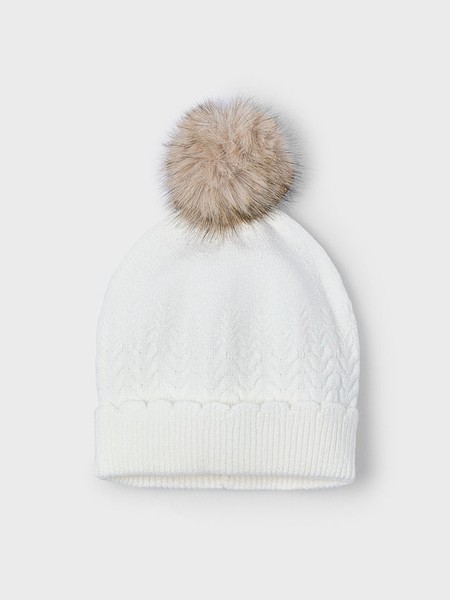 Beanie Girl Cream Mayoral