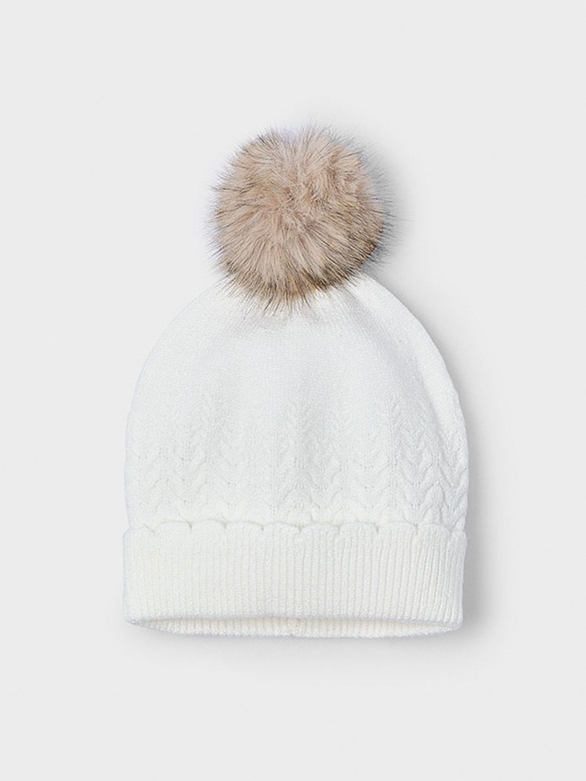 Beanie Girl Cream Mayoral