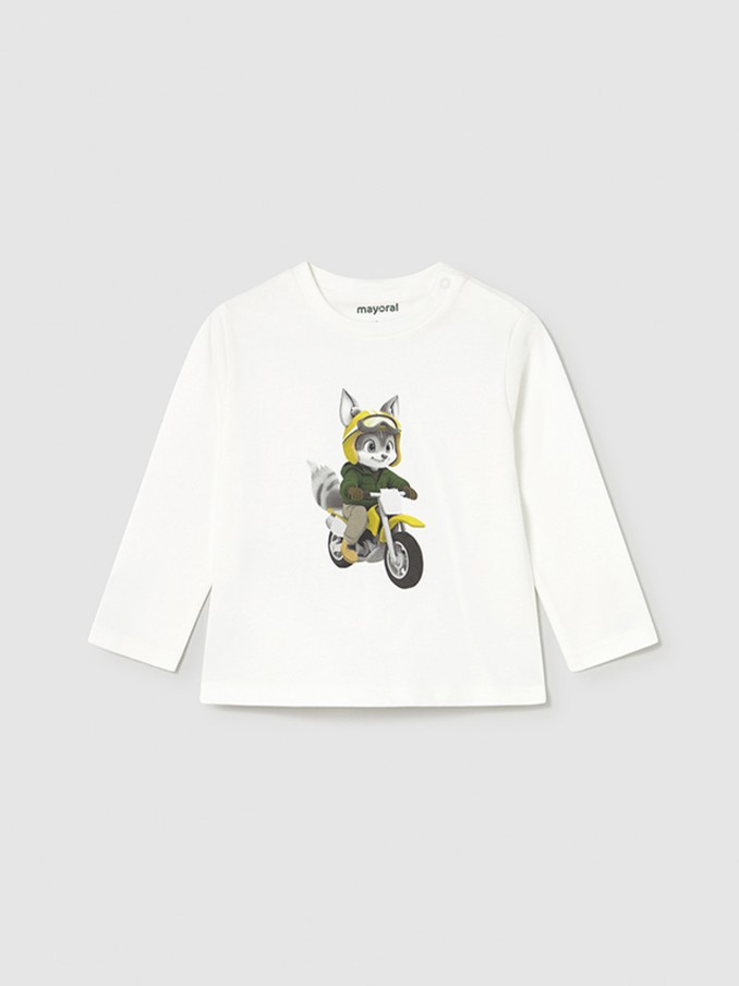 Pullover Baby Boy White Mayoral
