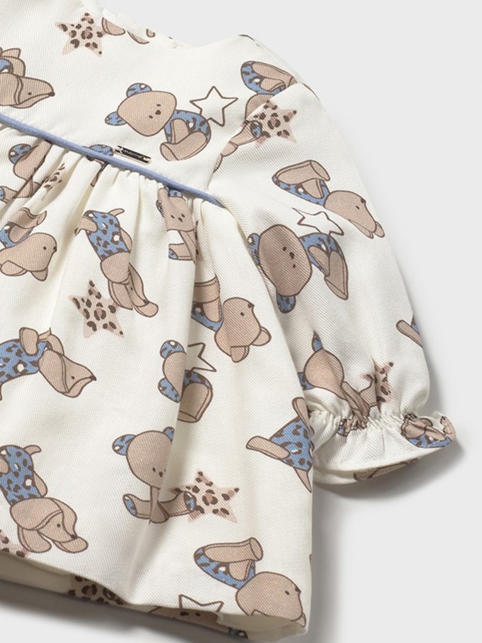 Dress Baby Girl Blue Mayoral