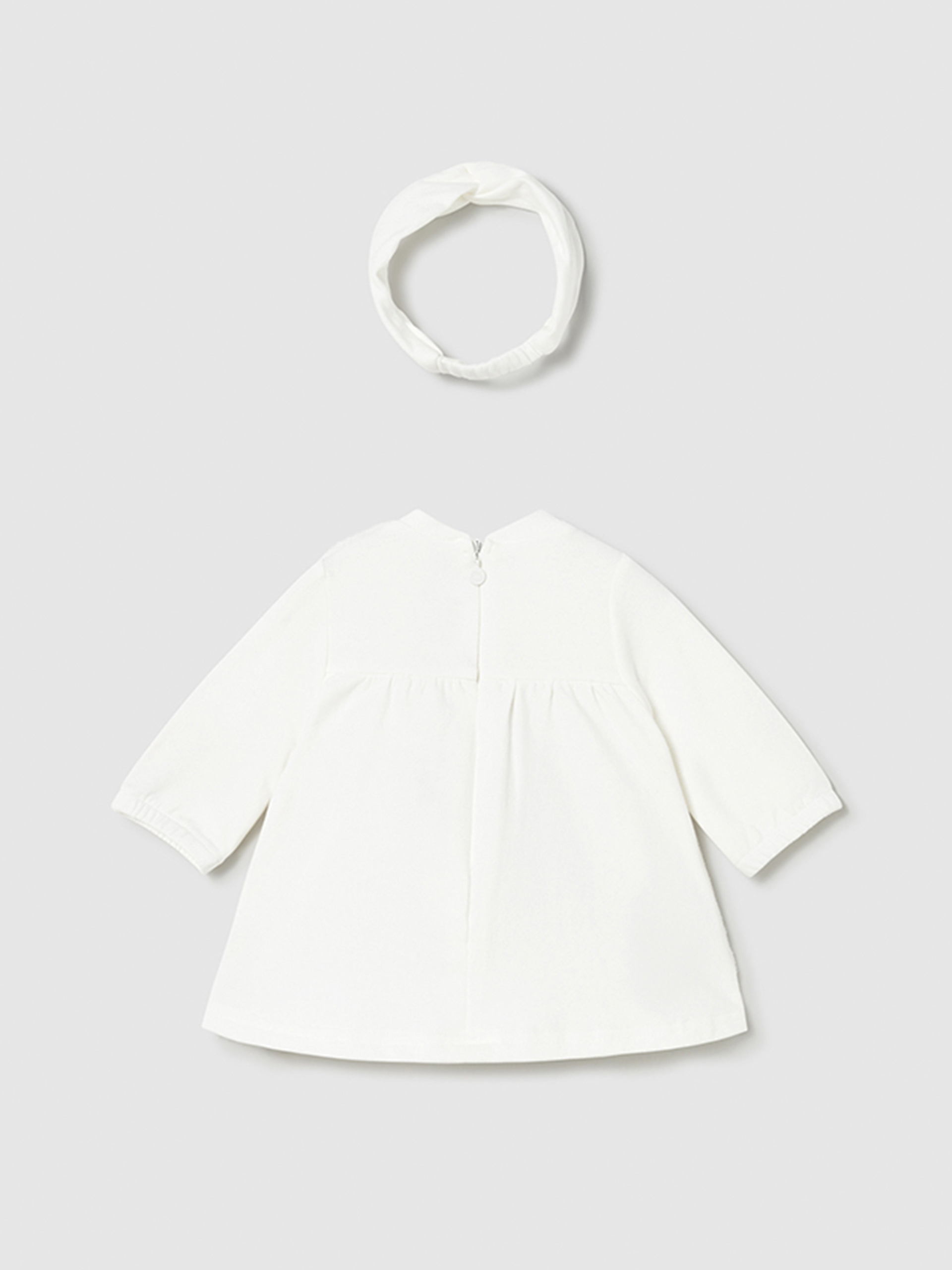 Vestido Bebe Niña Crema Mayoral