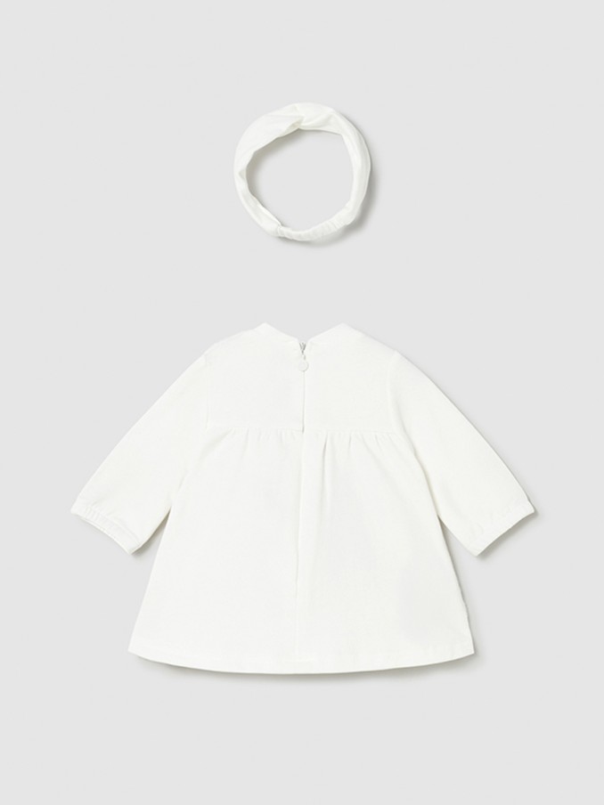 Dress Baby Girl Cream Mayoral