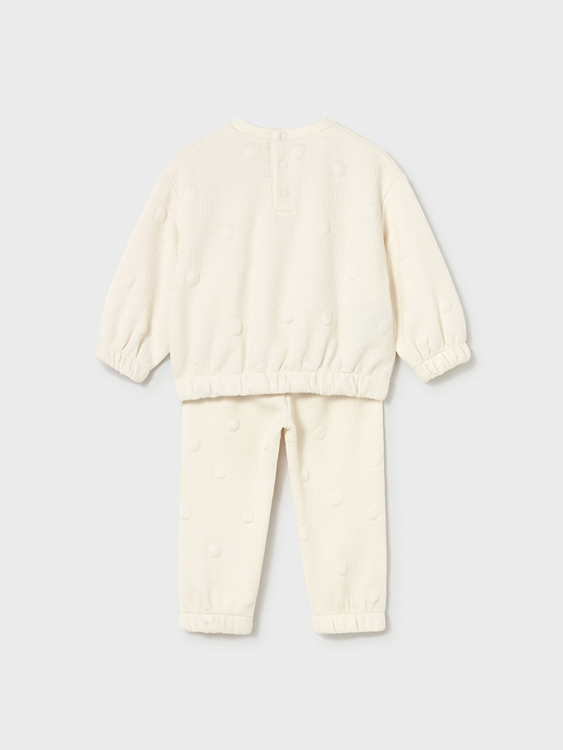 Chandal Bebe Niña Crema Mayoral