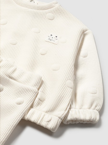 Chandal Bebe Nia Crema Mayoral