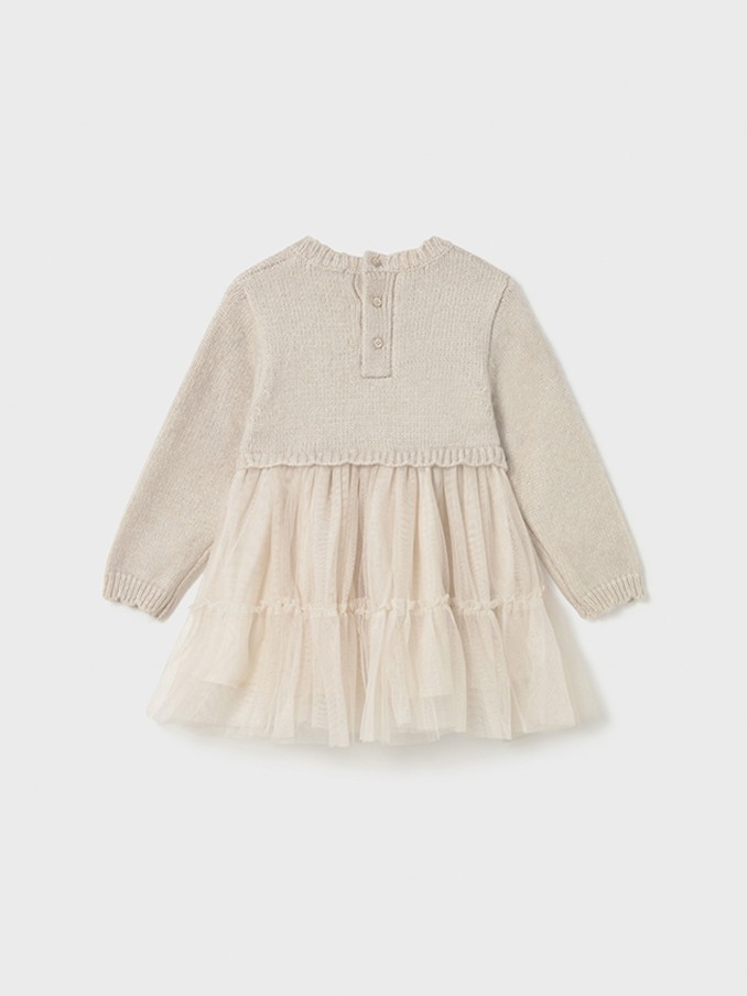 Dress Baby Girl Cream Mayoral