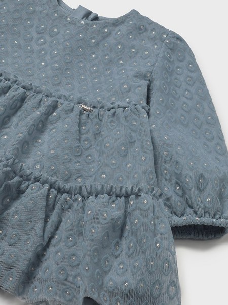 Dress Baby Girl Green Water Mayoral