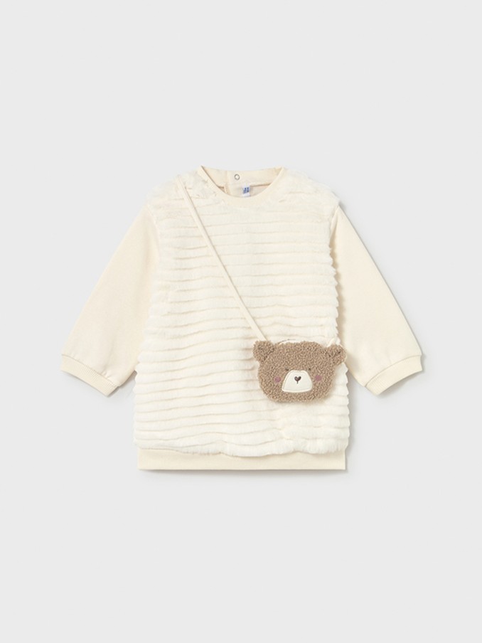 Dress Baby Girl Cream Mayoral