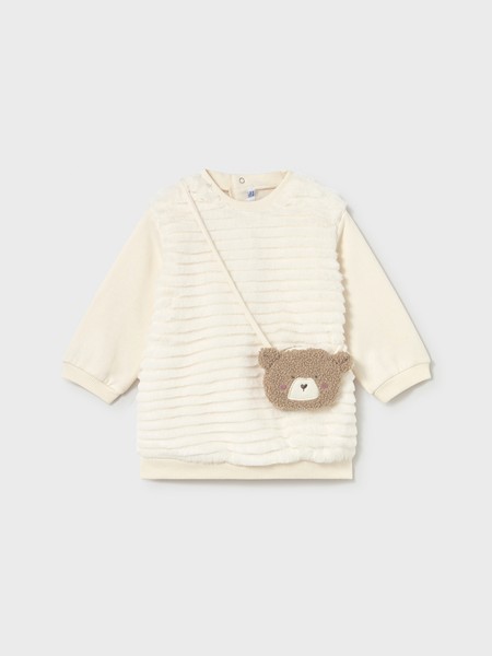 Dress Baby Girl Cream Mayoral
