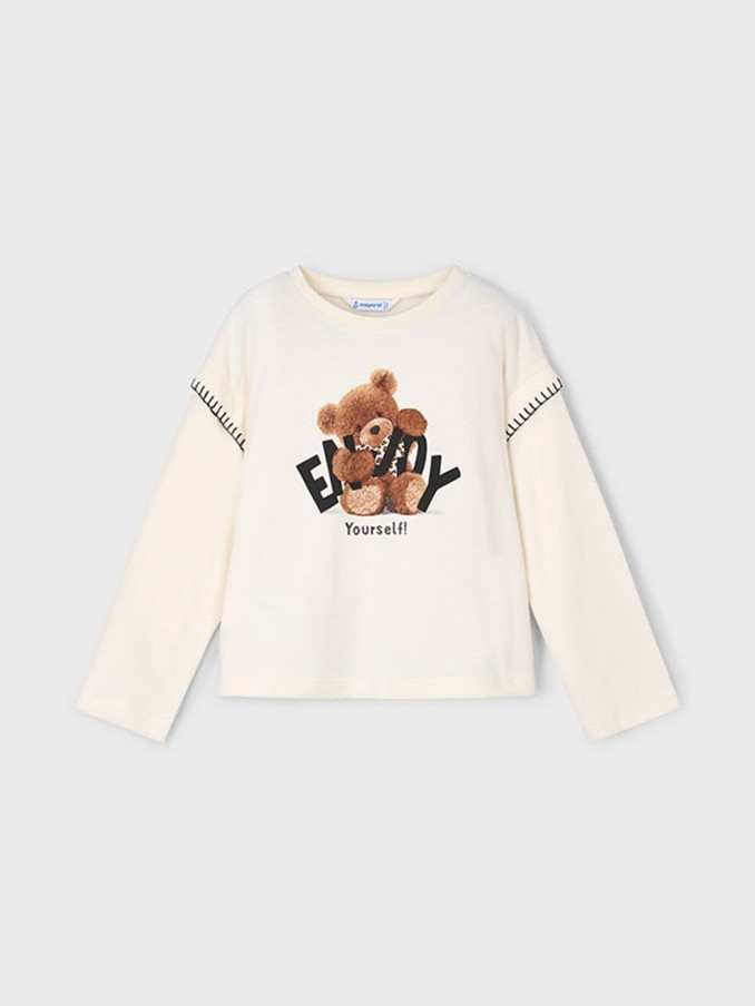 Pullover Girl Cream Mayoral
