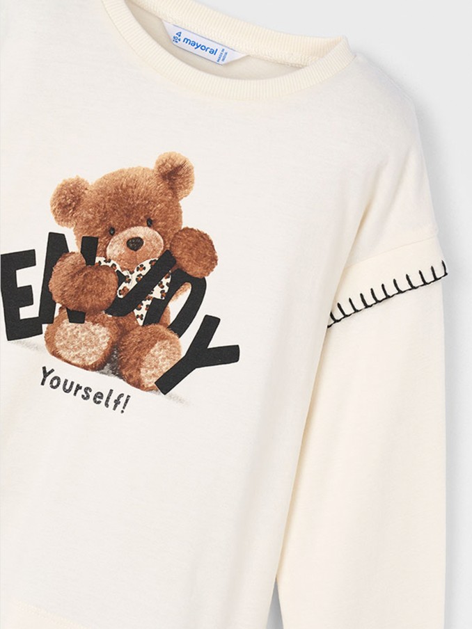 Pullover Girl Cream Mayoral