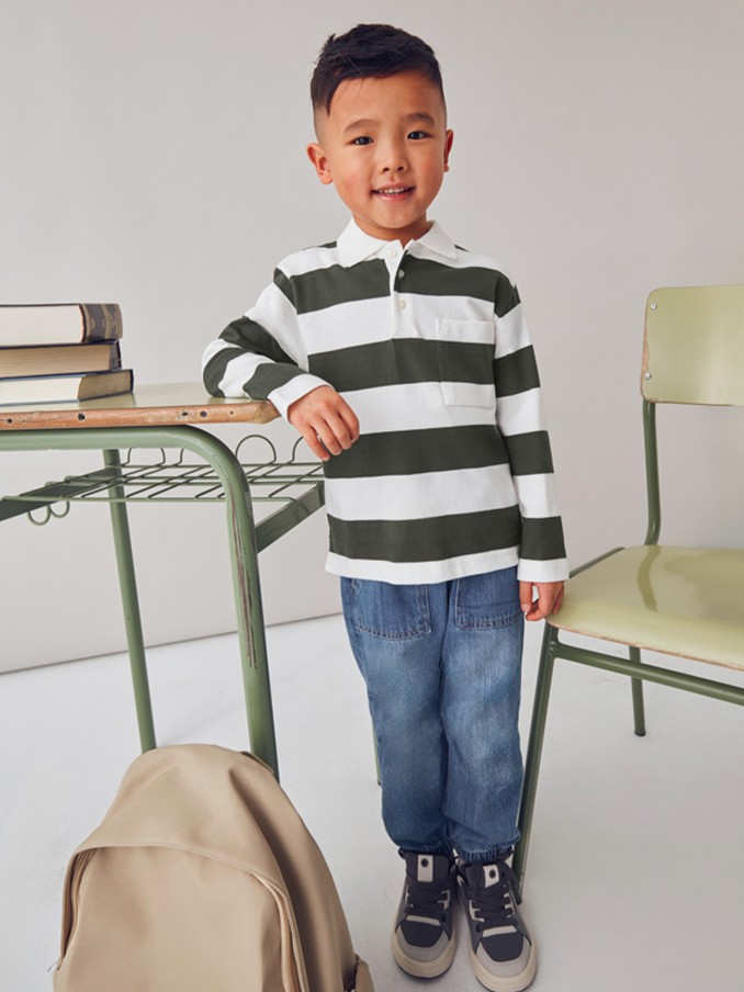 Polo Shirt Boy Green Mayoral
