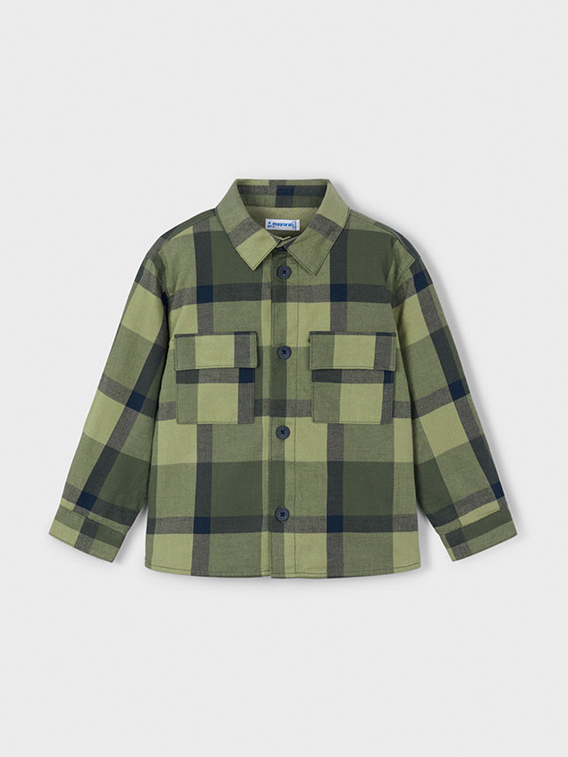 Shirt Boy Green Mayoral