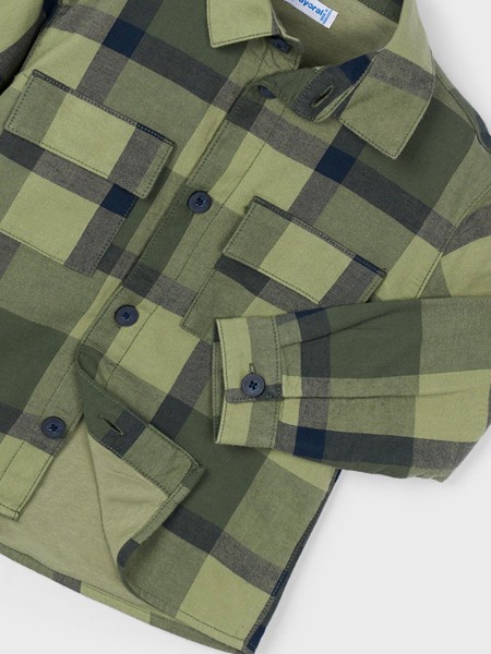 Shirt Boy Green Mayoral