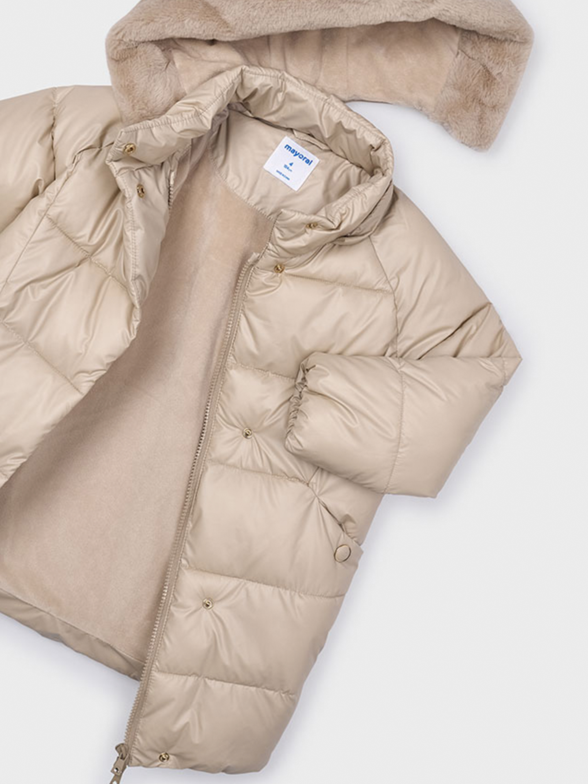 Chaqueta Niña Beige Mayoral