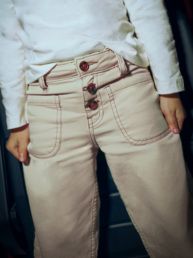 Pants Girl Beige Mayoral