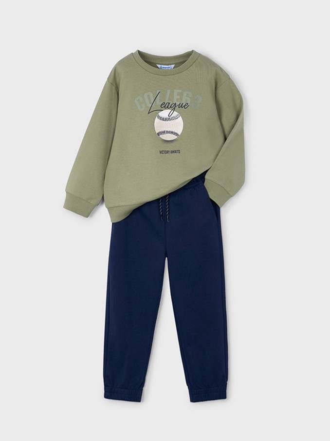 Tracksuit Boy Green Mayoral