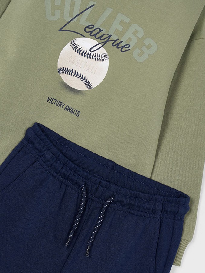 Tracksuit Boy Green Mayoral