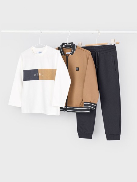 Tracksuit Boy Brown Mayoral Tracksuit Boy Brown Mayoral