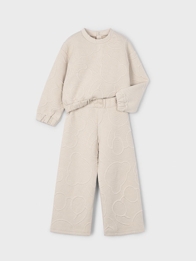 Chandal Niña Crema Mayoral