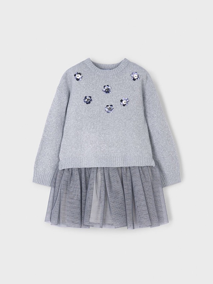Dress Girl Grey Mayoral