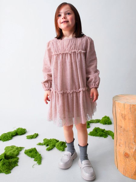 Dress Girl Rose Mayoral