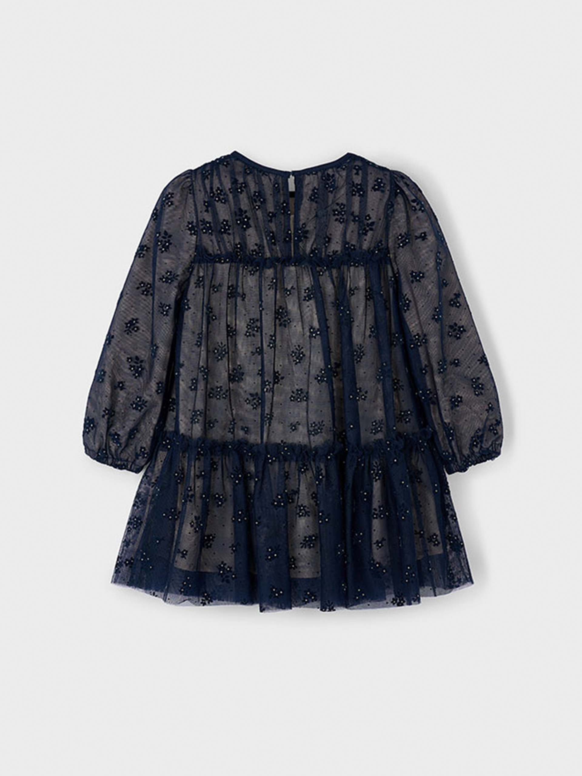 Dress Girl Navy Blue Mayoral