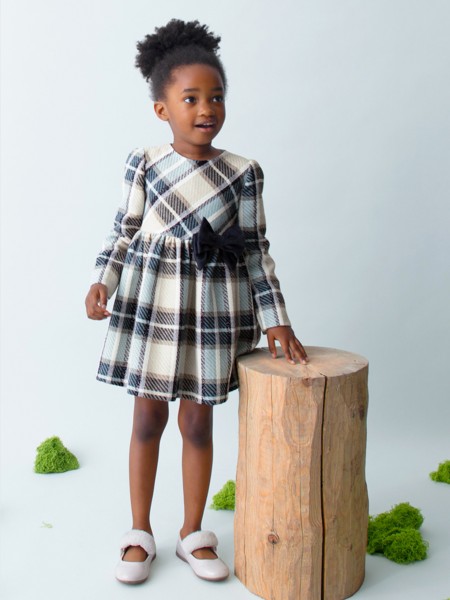 Dress Girl Navy Blue Mayoral