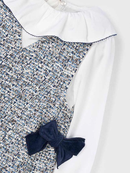 Vestido Niña Azul Mayoral Vestido Niña Azul Mayoral
