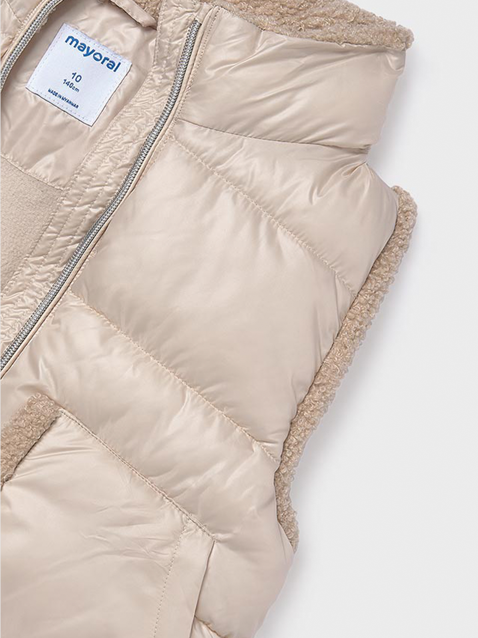Chaqueta Niña Beige Mayoral