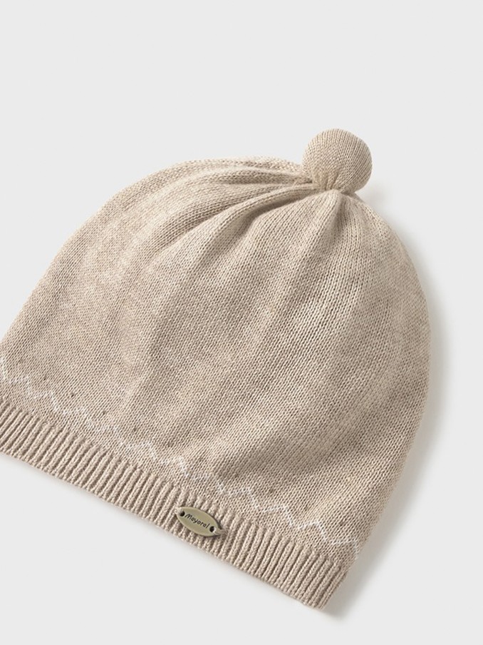 Beanie Unisex Baby Cream Mayoral
