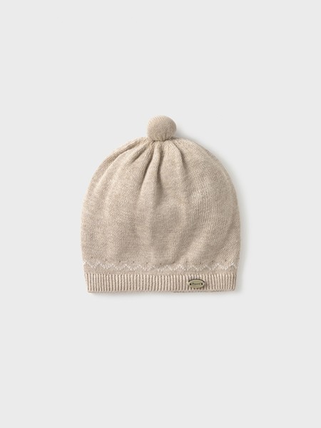 Beanie Unisex Baby Cream Mayoral