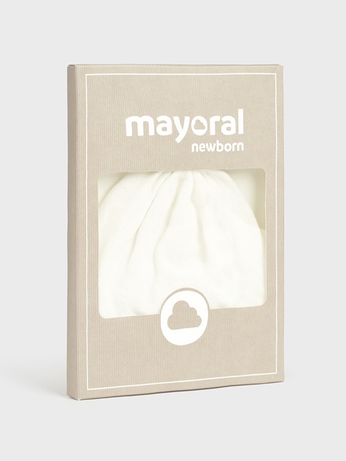 Gorro Unisex Beb Blanco Mayoral