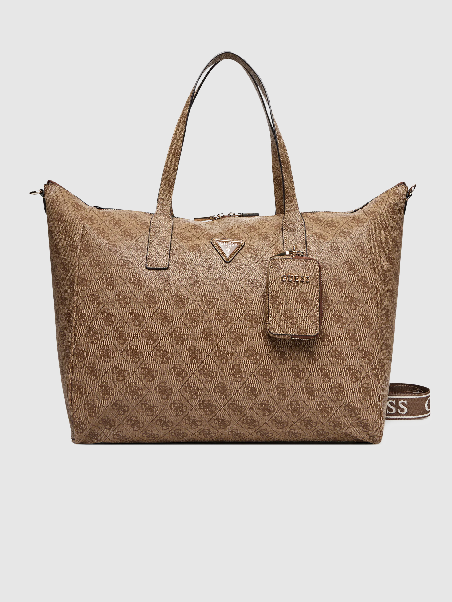 Bolsos de Mano Mujer Beige Guess