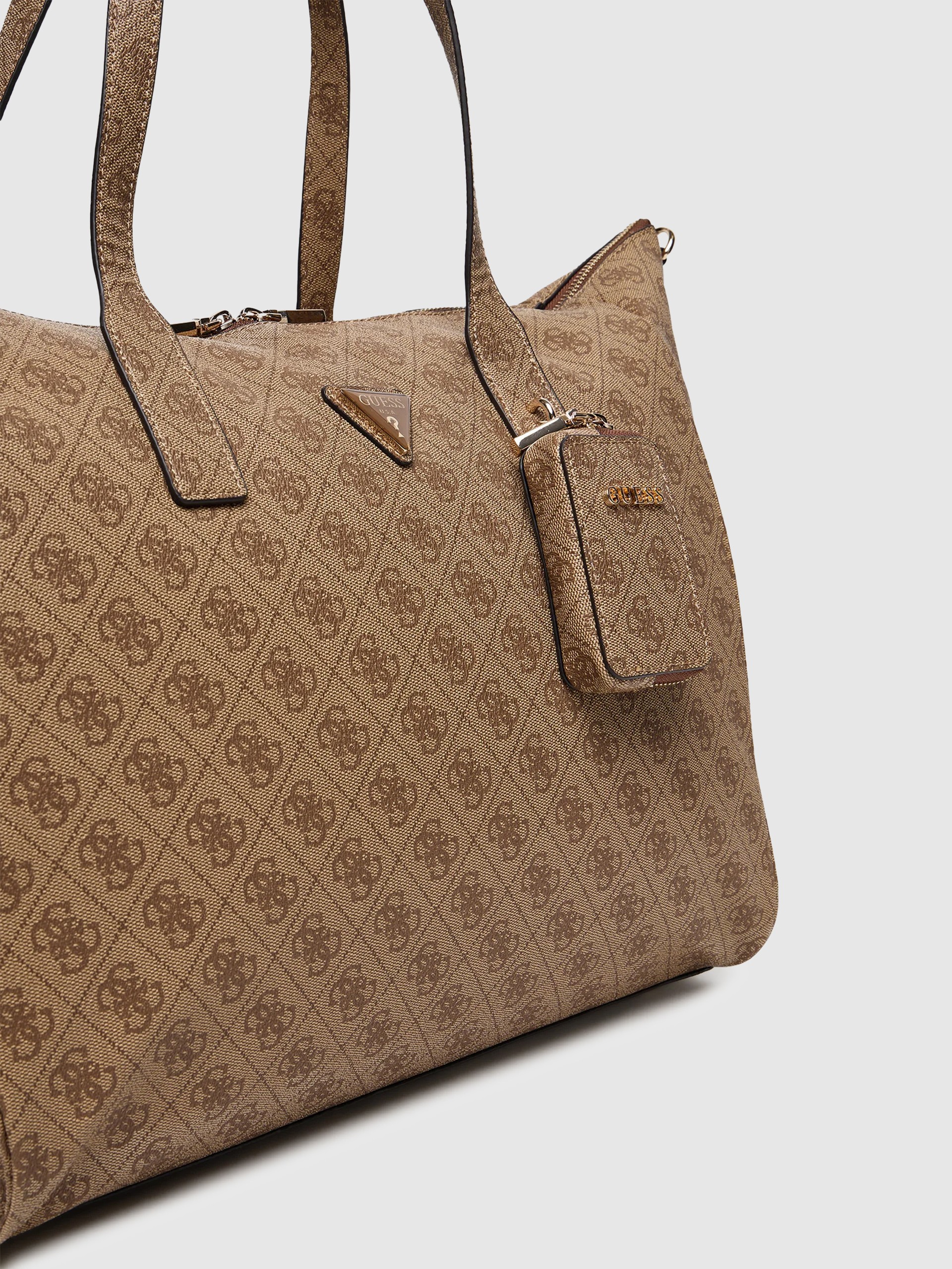 Bolsos de Mano Mujer Beige Guess