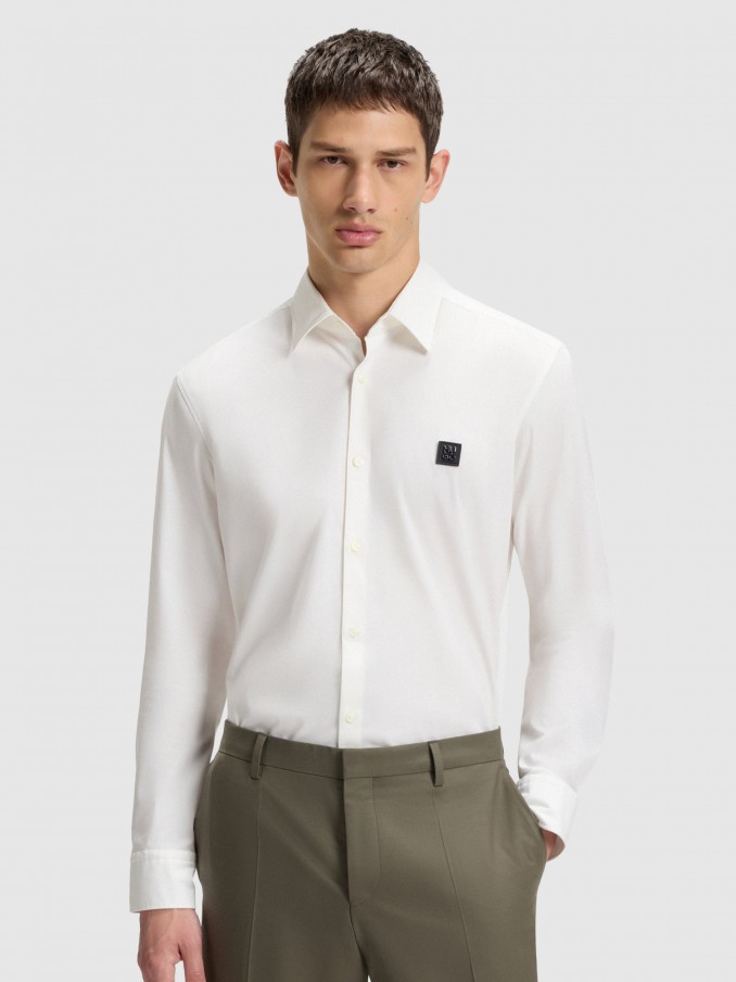 Camisa Hombre Blanco Hugo Boss