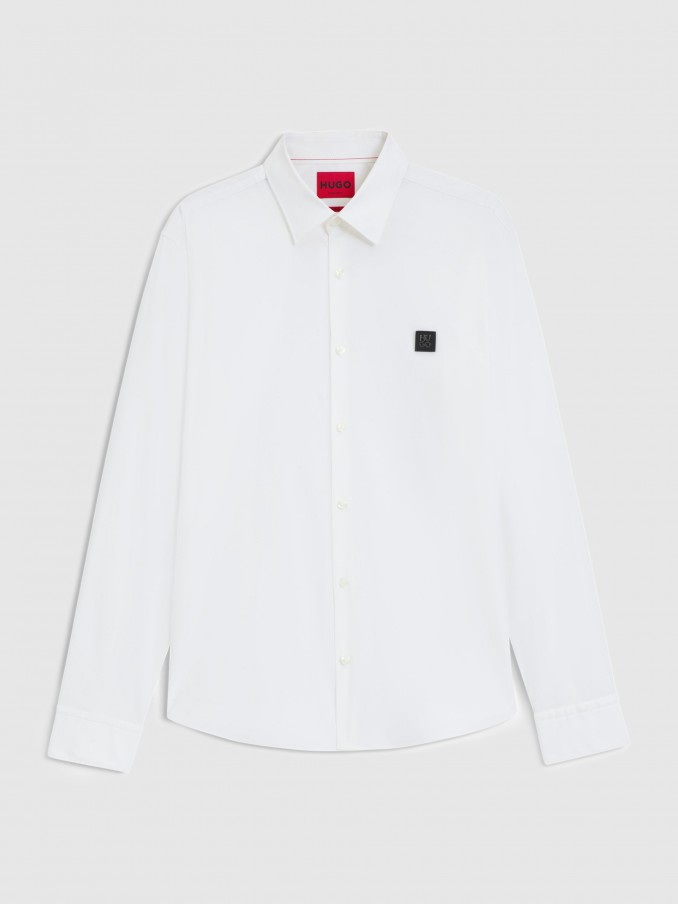 Camisa Hombre Blanco Hugo Boss