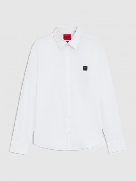 Shirt Man White Hugo Boss