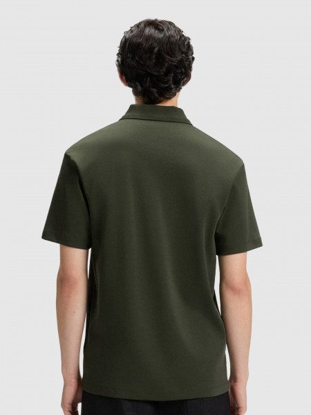 Polo Hombre Verde Hugo Boss